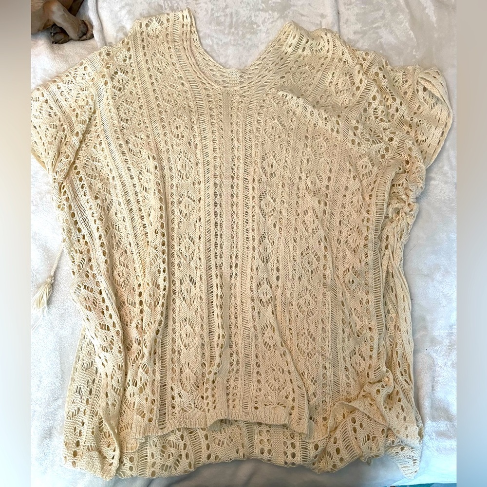 Crocheted Swim Coverup